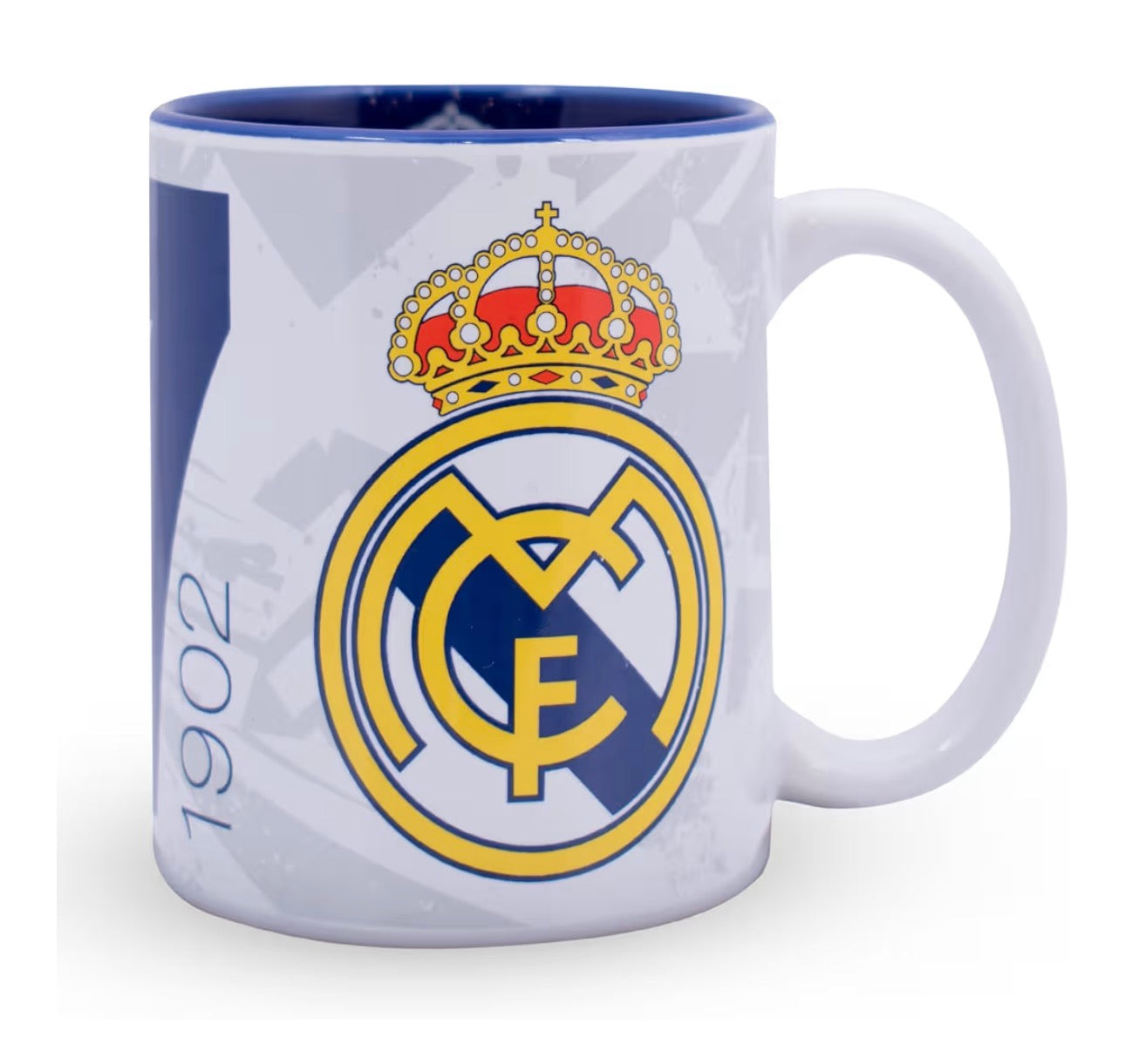 Taza cerámica con interior de colores 12 oz