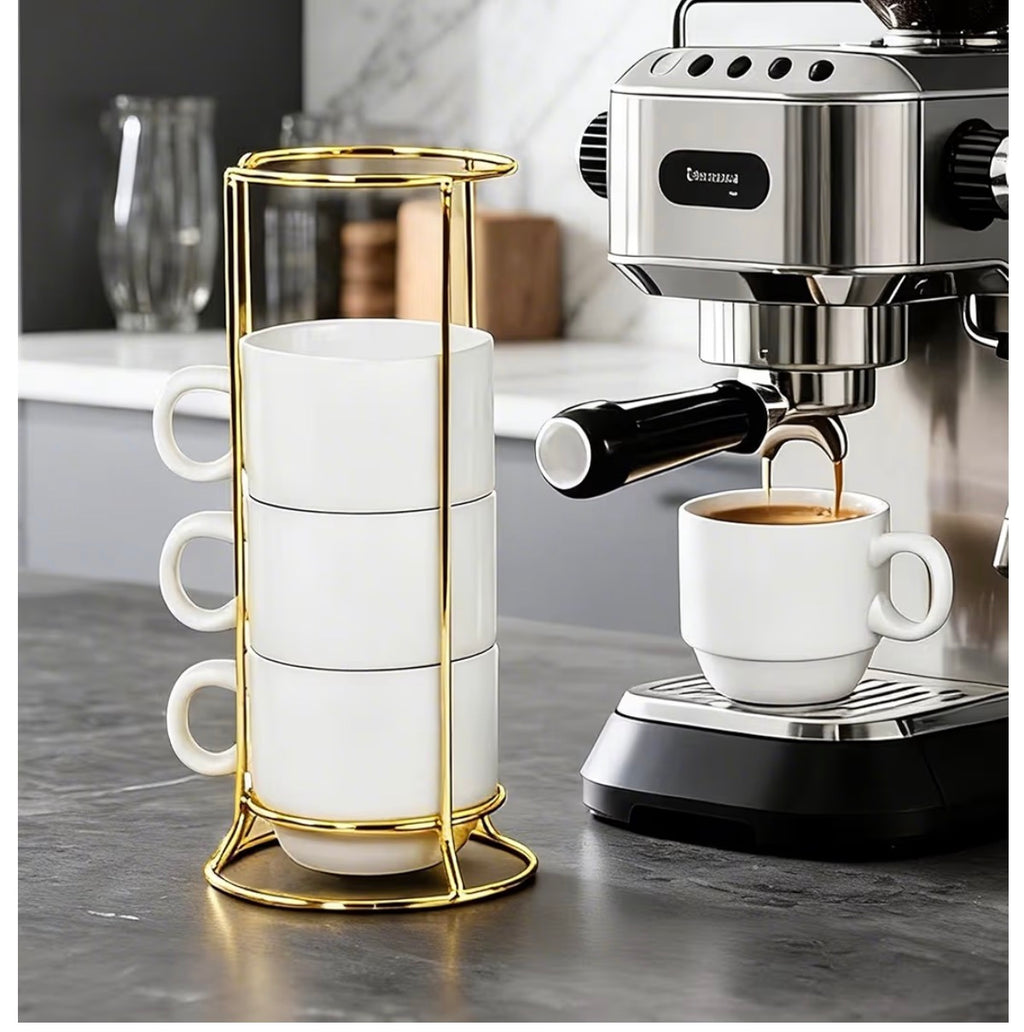 Set de 4 tazas de cafe 6oz